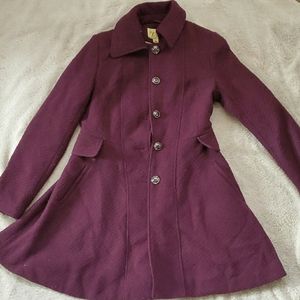 gorgous dark purple pea coat bundle and save!